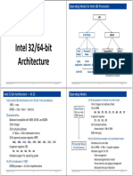 IA 32 Intel 32/64 Bit Architecture