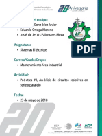 Reporte Medicion de Resistencias