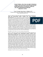 Analisis Kadar Timbal (PB) Pada Rambut Pekerja Bengkel Tambal Ban Dan Ikan Mas Di Sepanjang