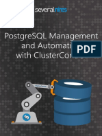 Postgresql Management and Automation With Clustercontrol