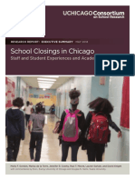 School Closings in Chicago May2018 Consortium Exec Summary