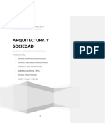 Arquitectura y Sociedad