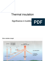 Thermal Insulation: Significance in Buildings