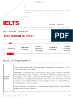 Test Format in Detail: Cookies On The IELTS Website