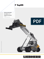 Liebherr Lrs 545 27 Reachstacker Container Handling Toplift Datasheet Englis