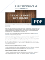 5 Ways The Holy Spirit Helps Us