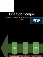 Linea de Tiempo de La Educacion Especial en Chile