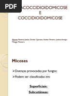 Paracoccidioidomicose e Coccidioidomicose Microbiologia 2017.2