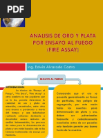 ANALISIS DE ORO Fire Assay