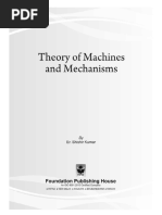 Theory of Machine and Mechanism (4th Sem)