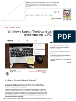 Windows Repair Toolbox Repara Cualquier Problema en Tu PC