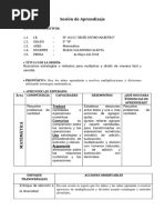 Buscamos Estrategias para Multiplicar y Dividir Final