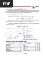 Calculo de Ventilacion Ambiental