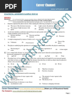 Engineering Sample Test 02 PDF