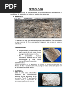 Petrología-Mineralogía - MICHIQUILLAY