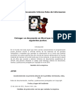 Resumen Documento Informe Robo de Informacion