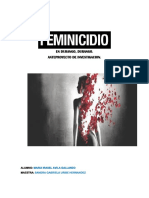 Proyecto de Investigacion de El Feminicidio en Durango