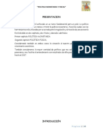 Politica Fiscal y Monetaria en Peru