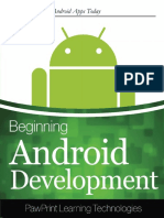 Beginning Android Development