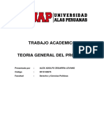 Teoria General Del Proceso Trabajo Academico