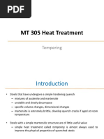 MT 305 Heat Treatment: Tempering