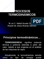 Procesos Termodinámicos