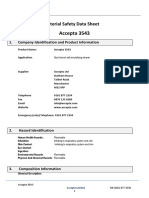 MSDS Accepta LTD Accepta 3543