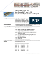 Fittings & Flanges For Pipe Series 2410 and 3410 Using The TaperTaper Adhesive-Bonded Joint FP657-10 0898