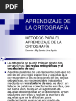 APRENDIZAJE DE LA ORTOGRAFÍA (s2) PDF