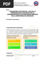 Proyecto de Investigacion - Rio Chili