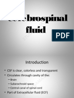 Cerebrospinal Fluid 1 - Dental Ebook & Lecture Notes PDF Download (Studynama - Com - India's Biggest Website For BDS Study Material Downloads)