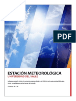 Informe Visita Estación Meteorológica