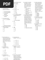 Preguntas Grado 11 Matemáticas