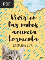 Vivir en Las Nubes Anuncia Tormenta - Carolina Levi