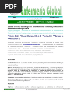 Estrés Laboral y Estrategias de Afrontamiento Entre Los Profesionales de Enfermería Hospitalaria