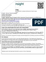 Agricultural Finance Review: Article Information