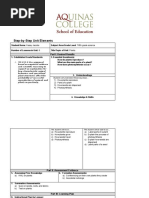 Step-by-Step Unit Elements: : Kasey Jacobs : 7/8th Grade Science : 8 : Plants