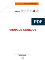 Protocolo Faena de Conejos