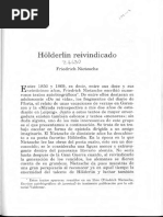 Nietzsche Sobre Holderlin