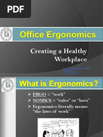 Office Ergonomics Powerpoint