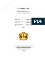 Fair Presentation: Diajukan Untuk Memenuhi Tugas Mata Kuliah Seminar Auditing