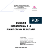 Unidad II de Planificacion