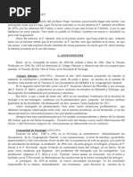 Carta Al P Moura Asistente Gral de La Cía de Jesús Enviada Por Orlando Yorio