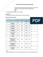 ACW Flow Calculation Basis