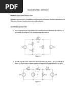 Taller Circuitos I - Capítulo V PDF