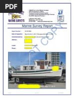 Sample Sundowner 30 Trawler Survey