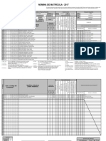 Nómina de Matrícula - 2017: Apellidos y Nombres (Orden Alfabético) #De D.N.I. o Código Del Estudiante