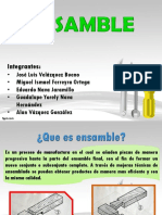 Procesos de Manufactura-Ensamble