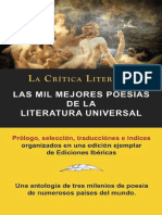 Las Mil Mejores Poesias de La Literatura Universal