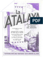 La Atalaya 15 de Marzo de 1960